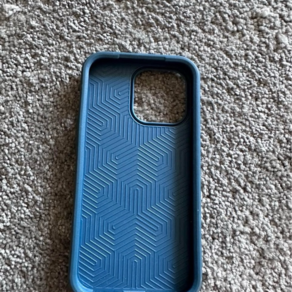 Blue Geometric Phone Case